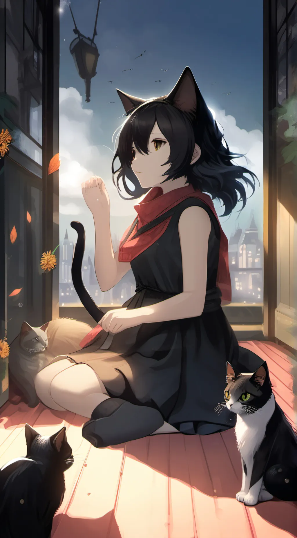 ai character: lily background