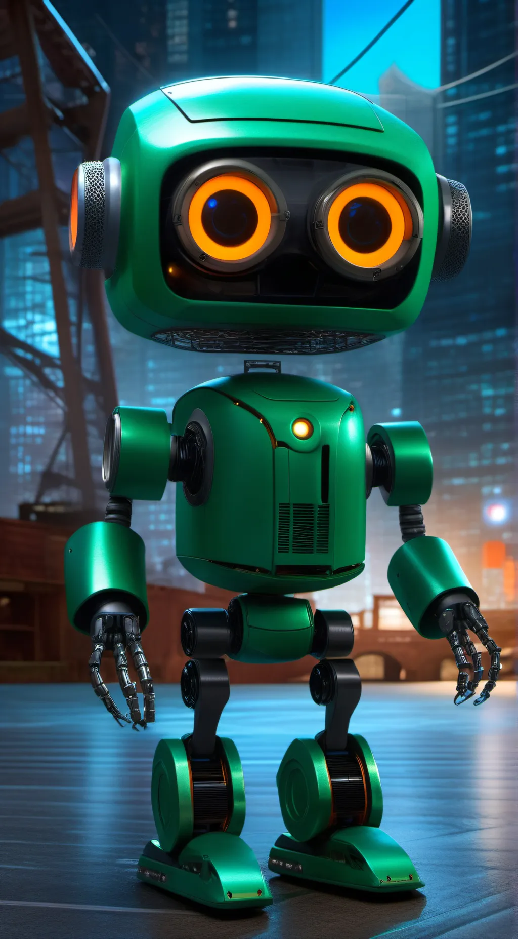 ai character: boogie bot background