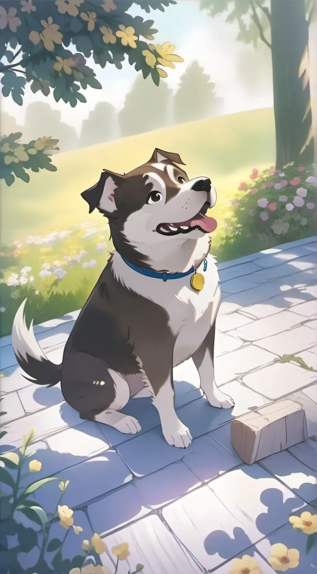 ai character: your puppy background