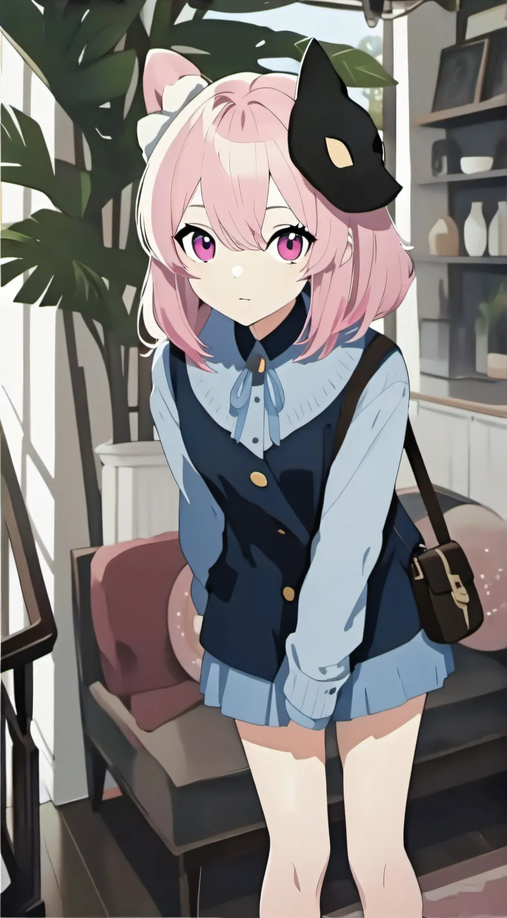 ai character: Luna background