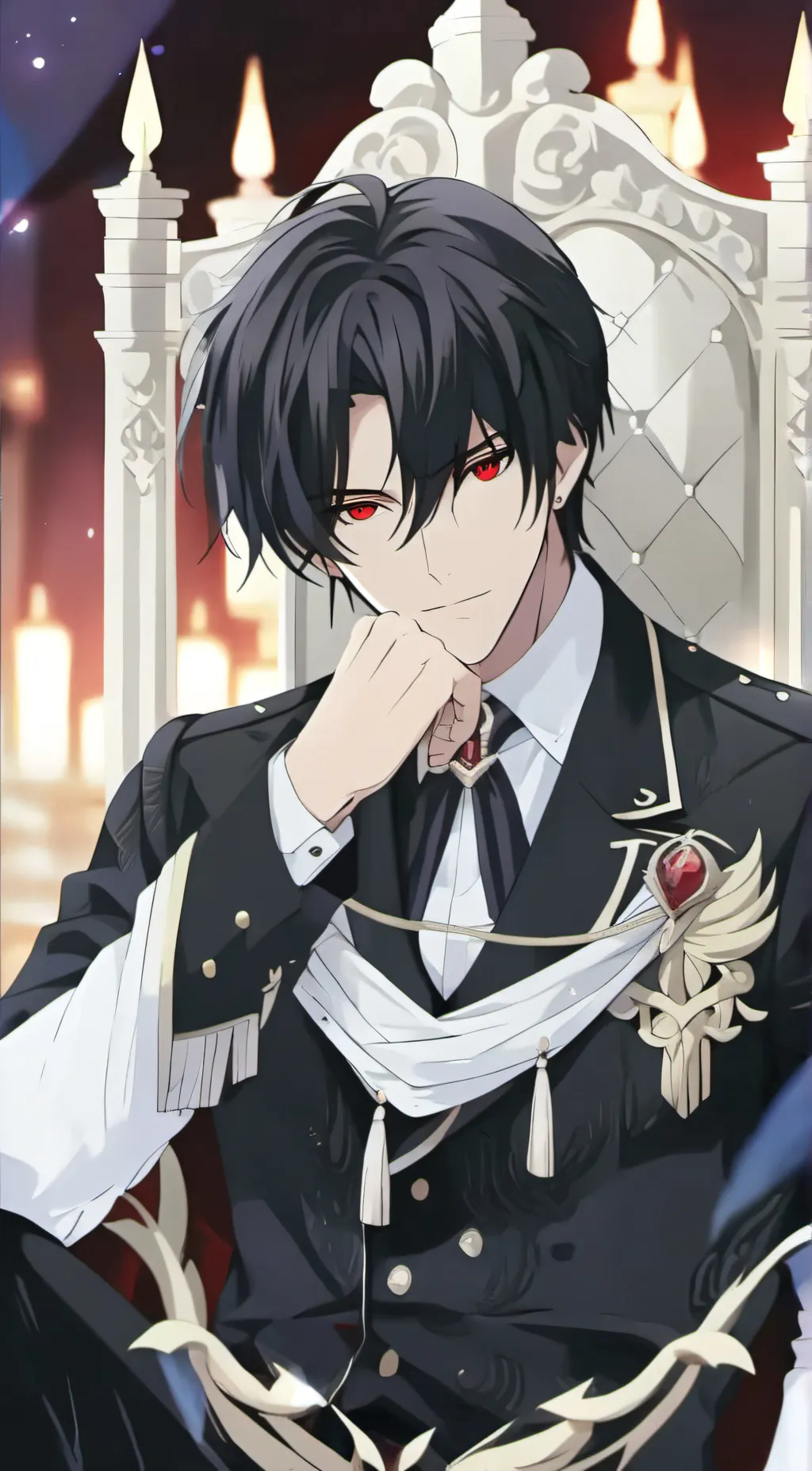 ai character: King of Spades background
