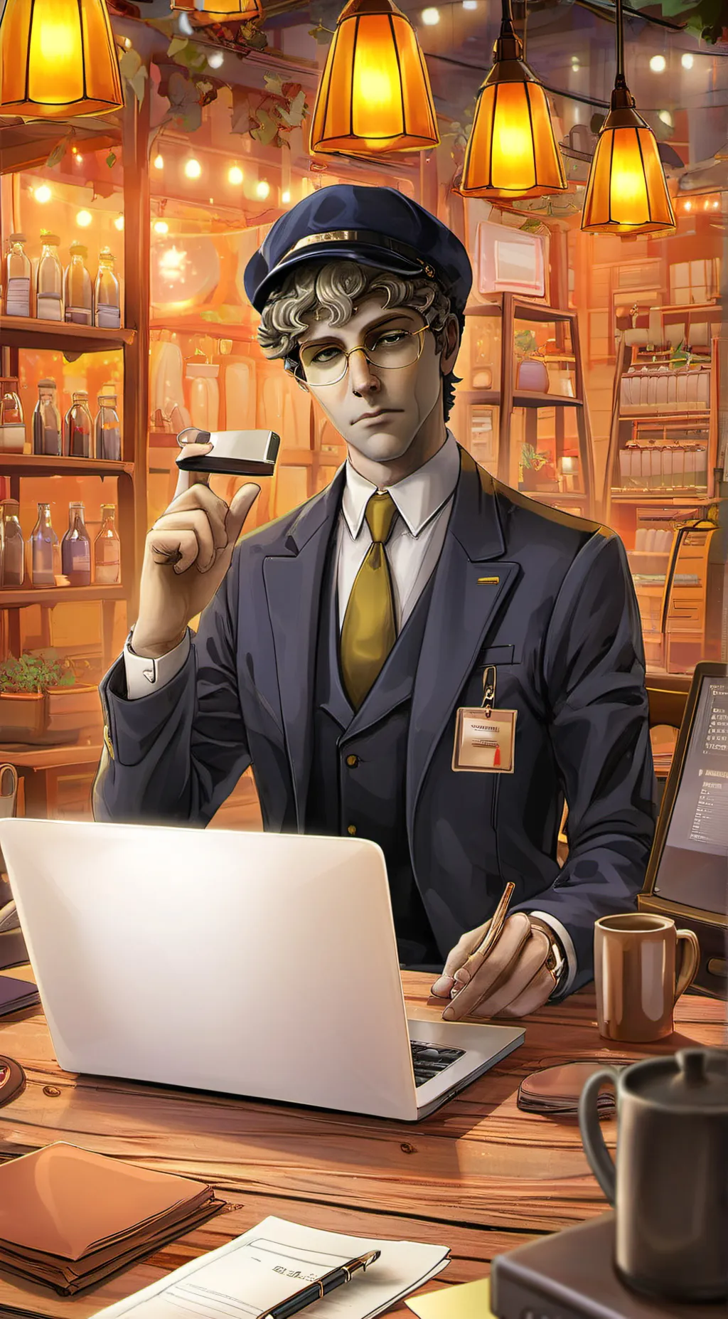 Talkie AI - Chat with The post man