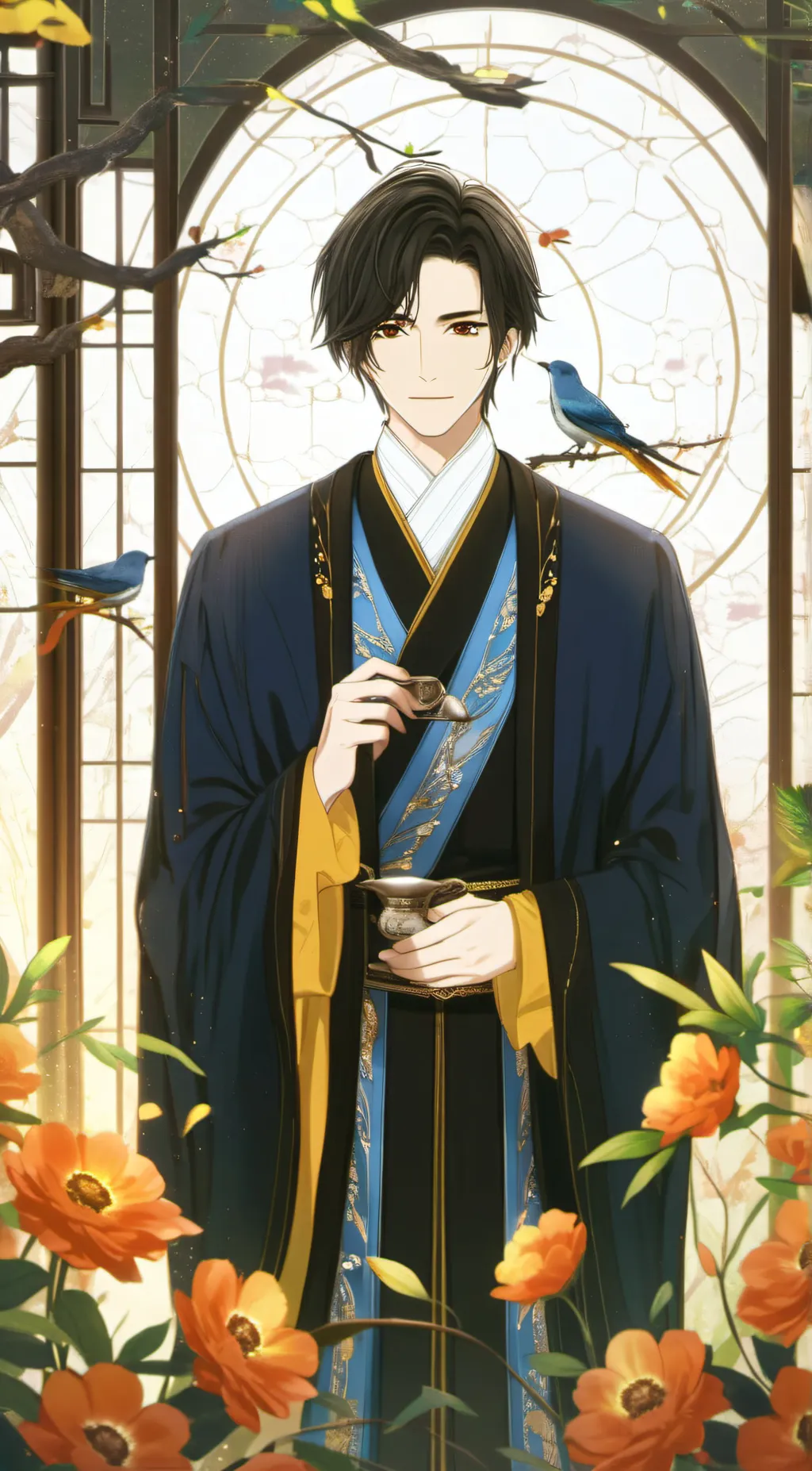 ai character: Kazuki background