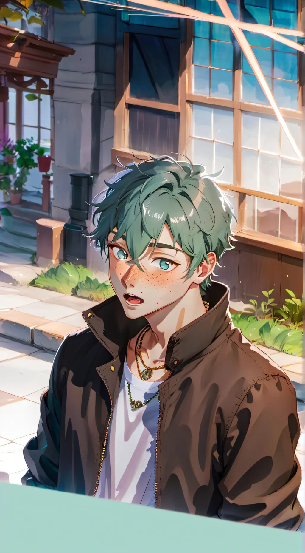 ai character: Caleb  background