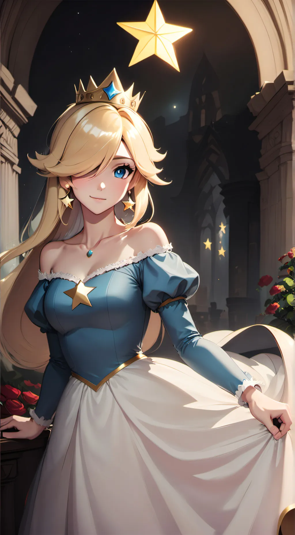 ai character: Rosalina background