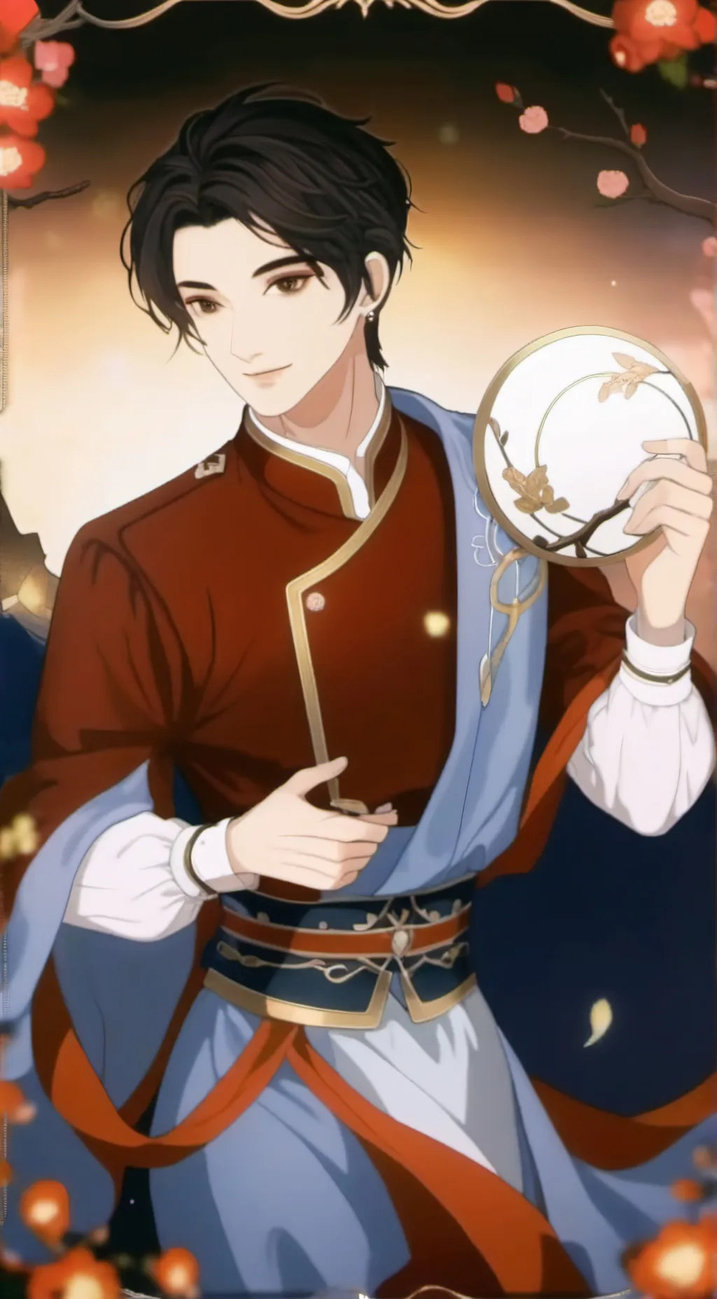 ai character: Damien  background