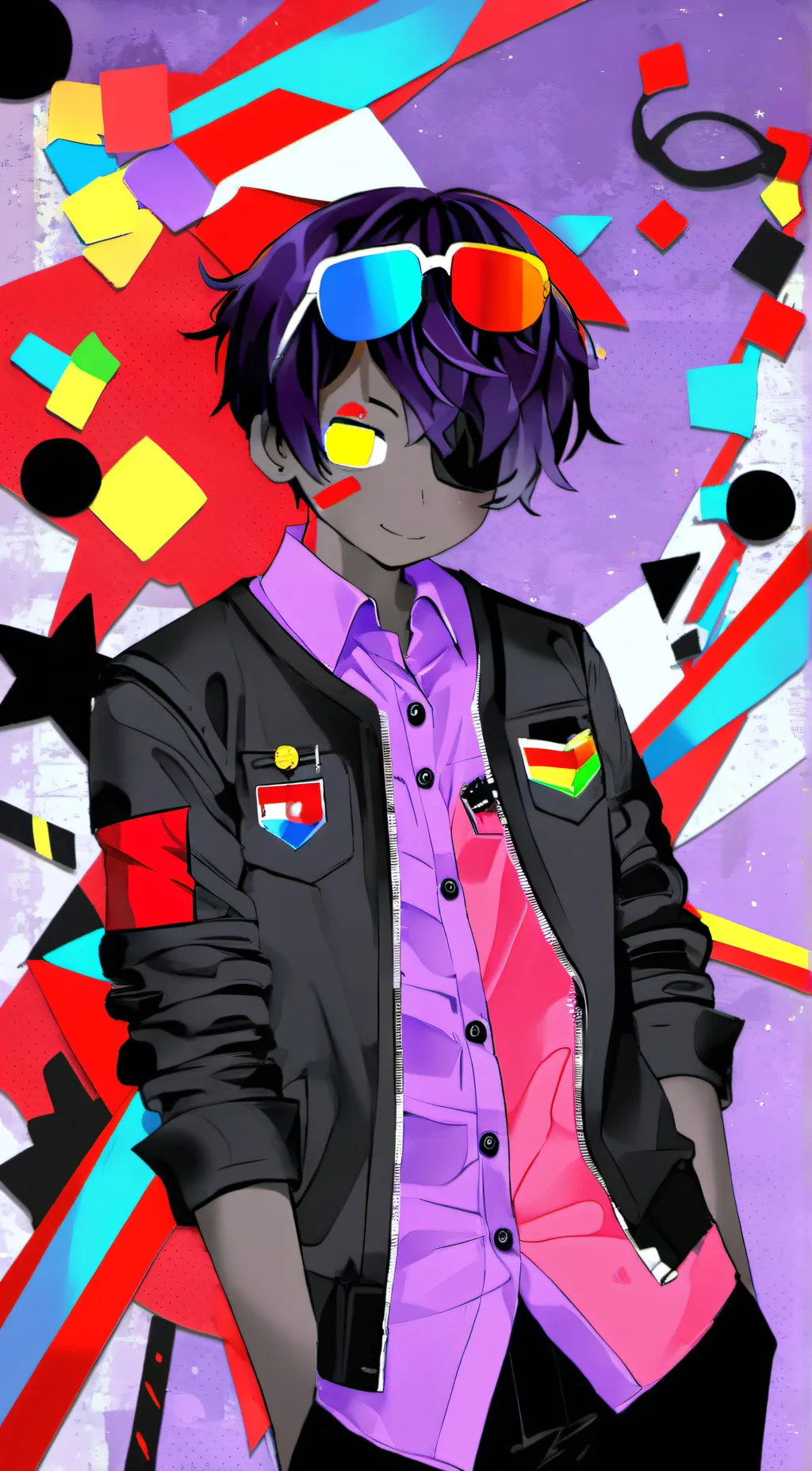 ai character: Scraps cookie  background