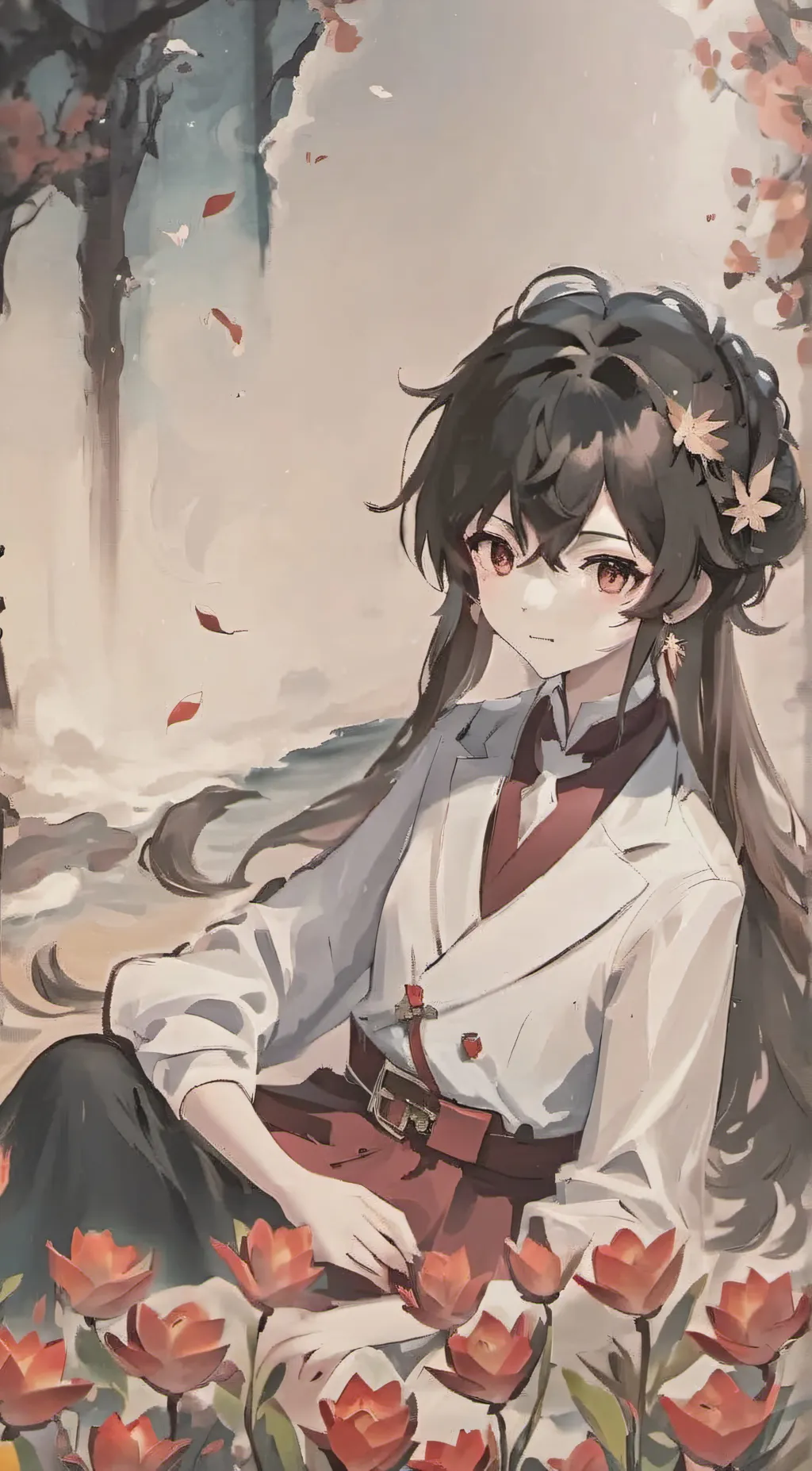 ai character: Addie afton background