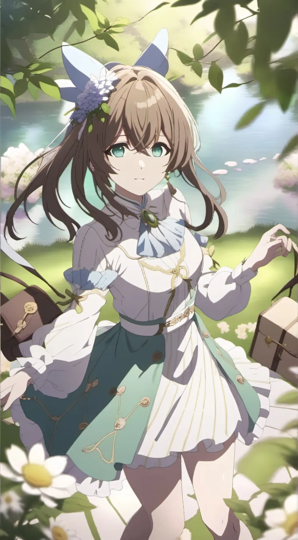 ai character: Carmen  background