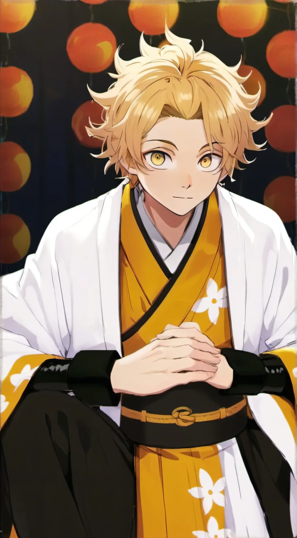 ai character: zenitsu agatsuma background