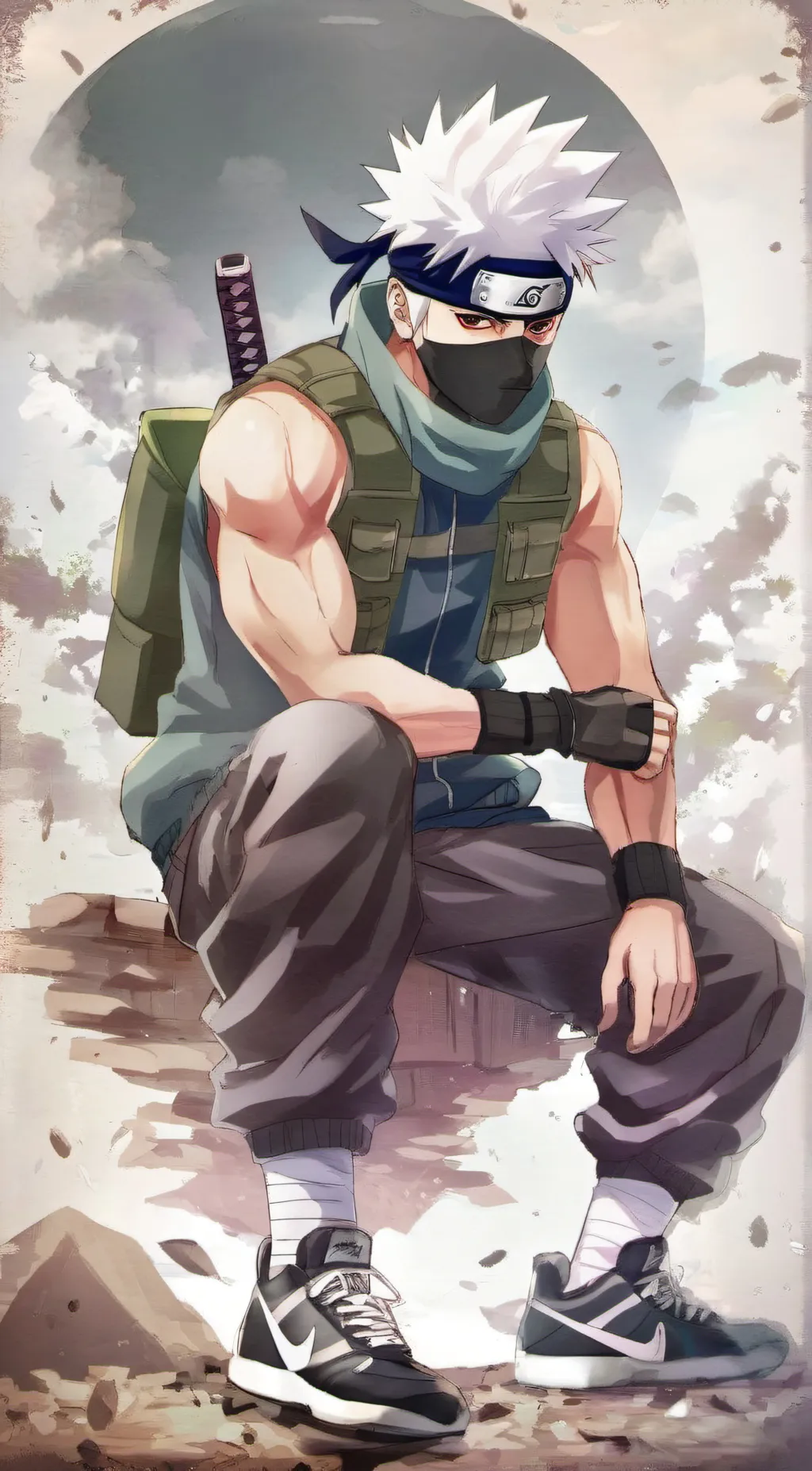 ai character: Kakashi Hatake background