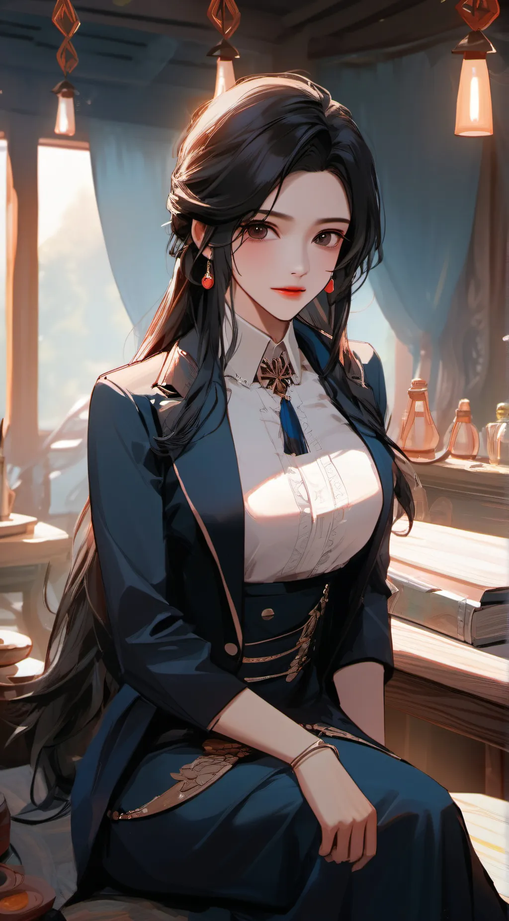 ai character: Nicole background