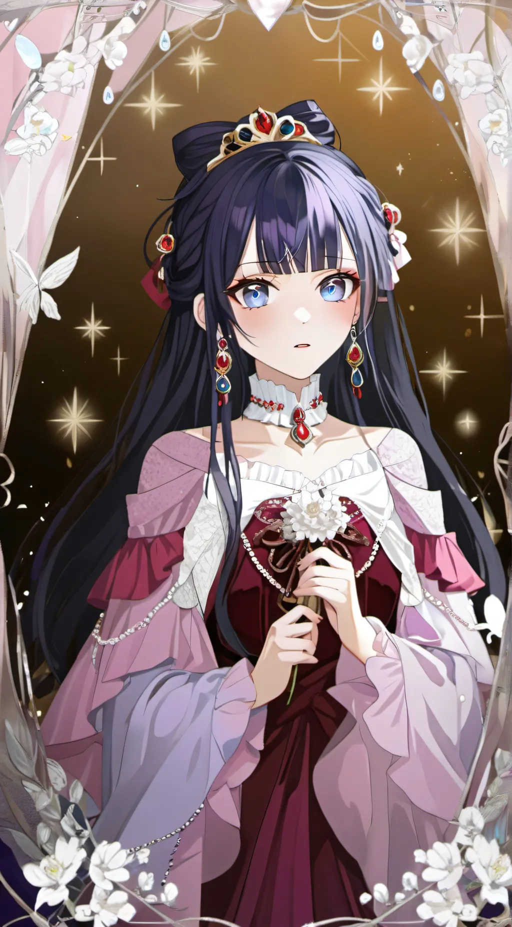 ai character: Rosa tsubaki background