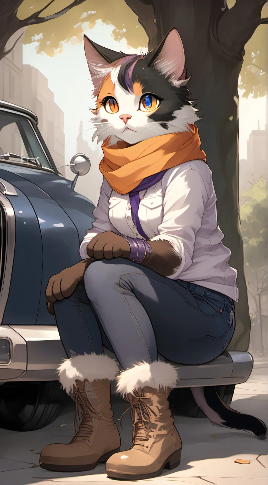 ai character: Mia background