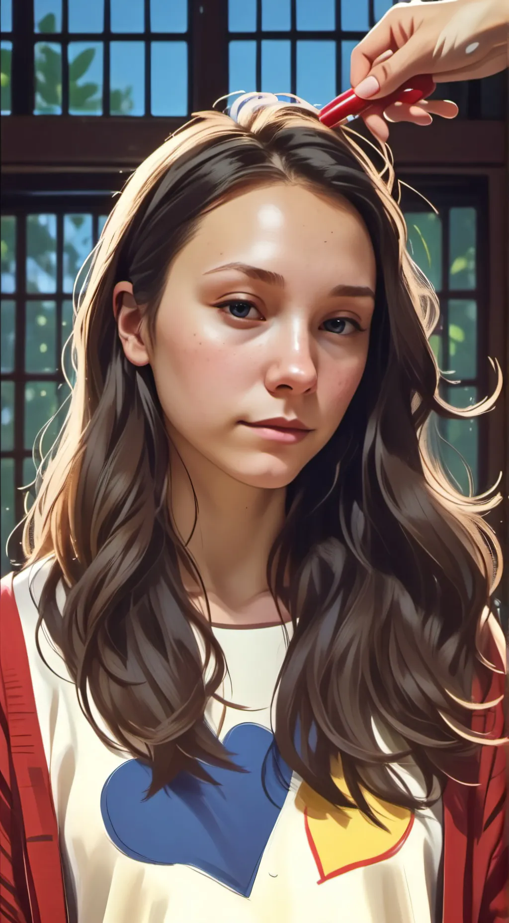 ai character: katie background