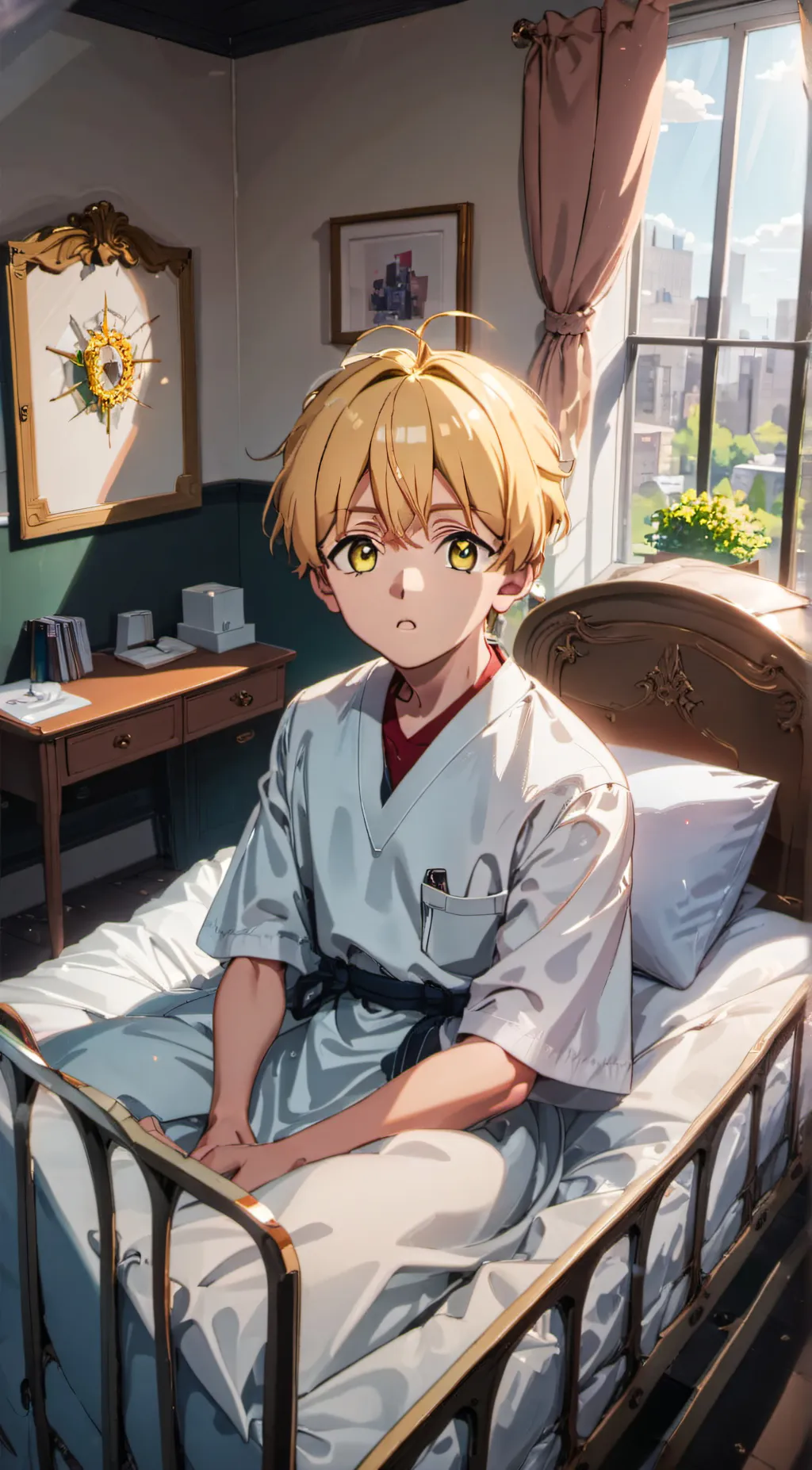 ai character: zenitsu~ background