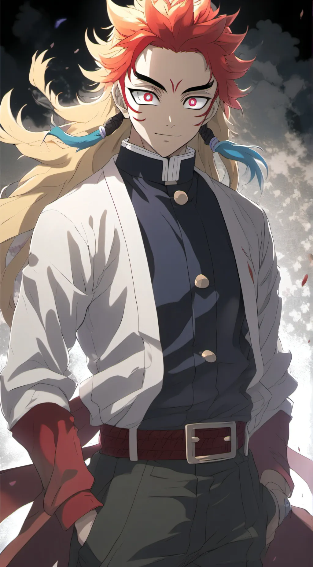ai character: demon slayer background