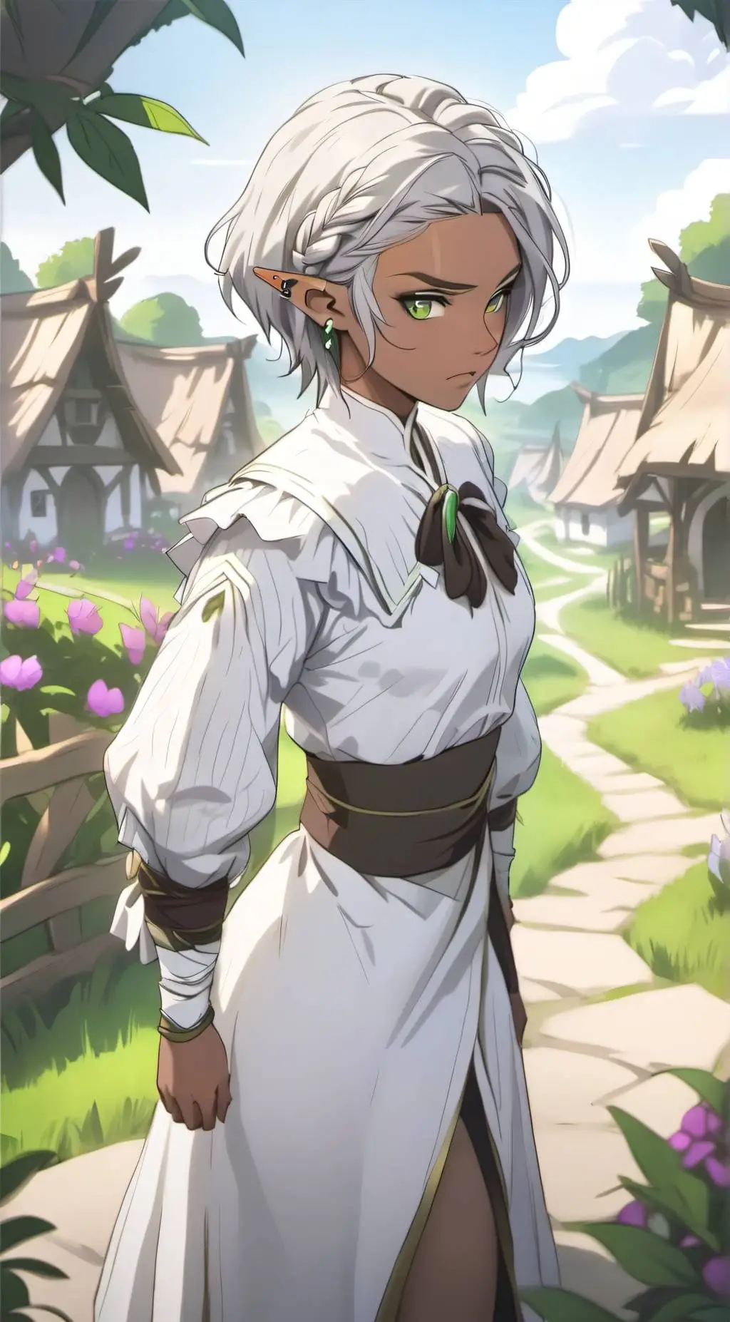 ai character: Nyna Vel Maple background
