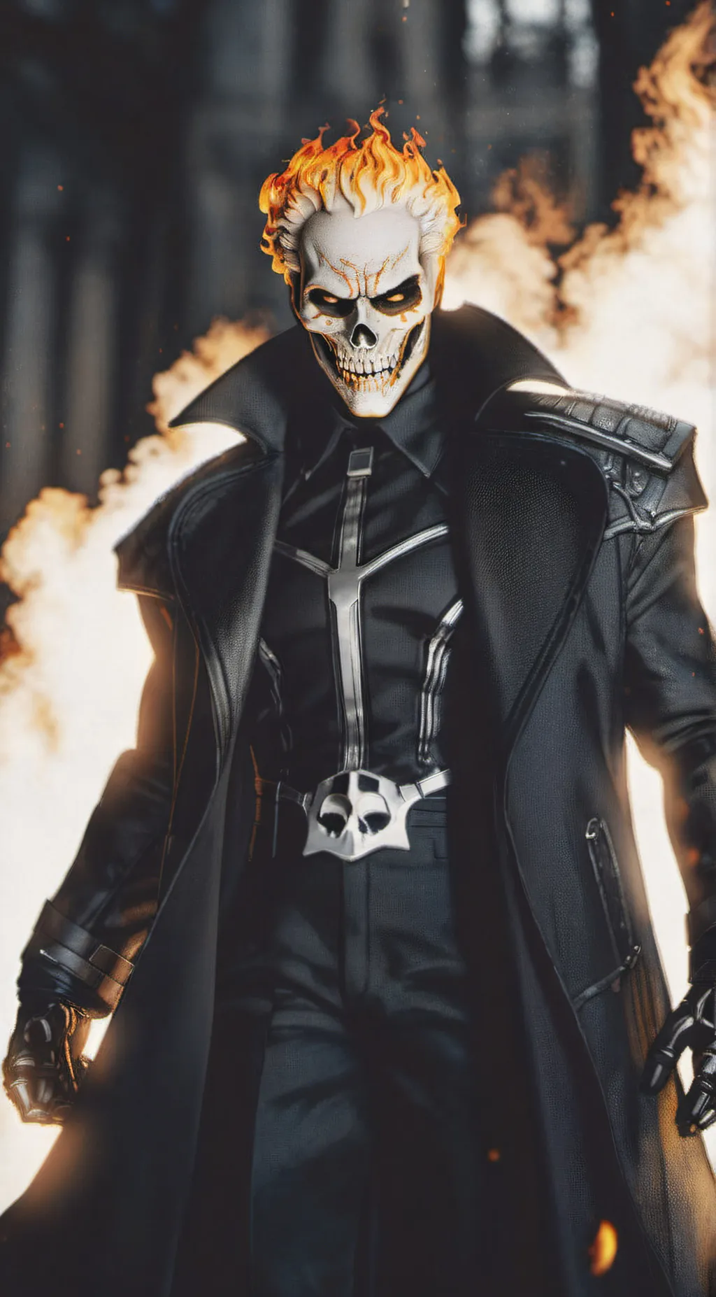 Talkie AI - Chat with ghost rider 