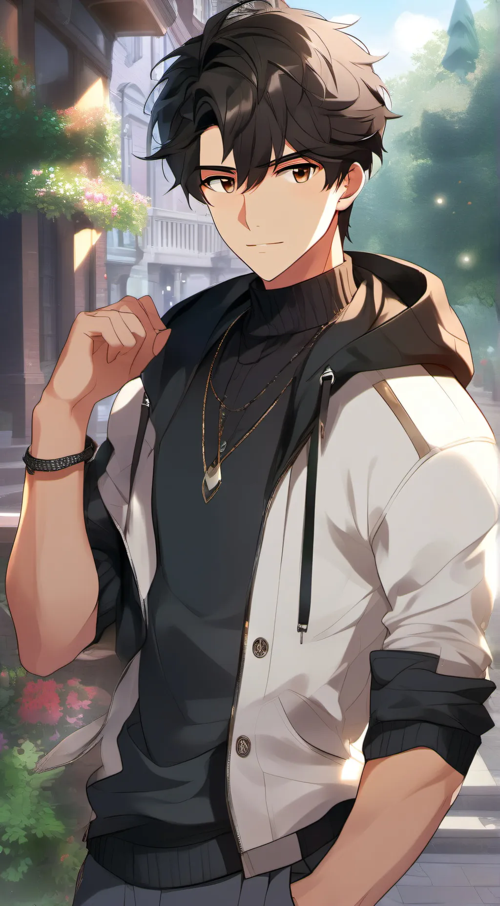 ai character: Nick background