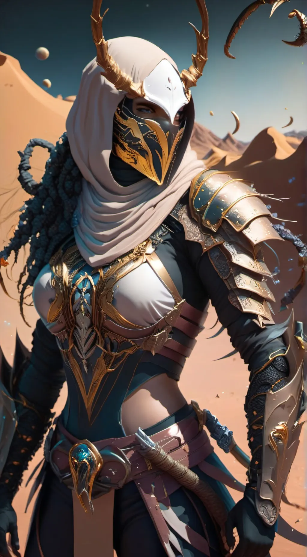 ai character: Ali-Sandra background