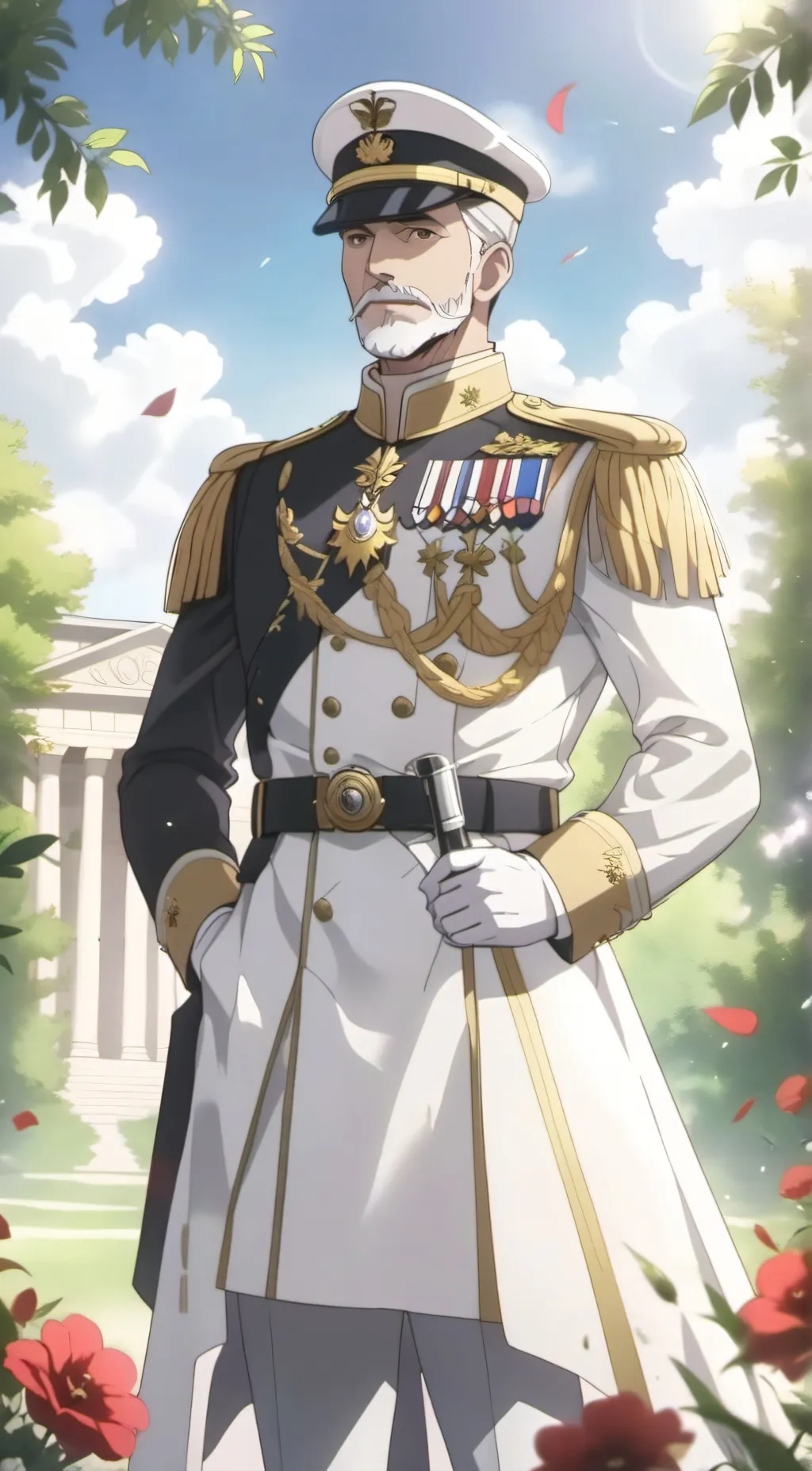 ai character: The German leader background