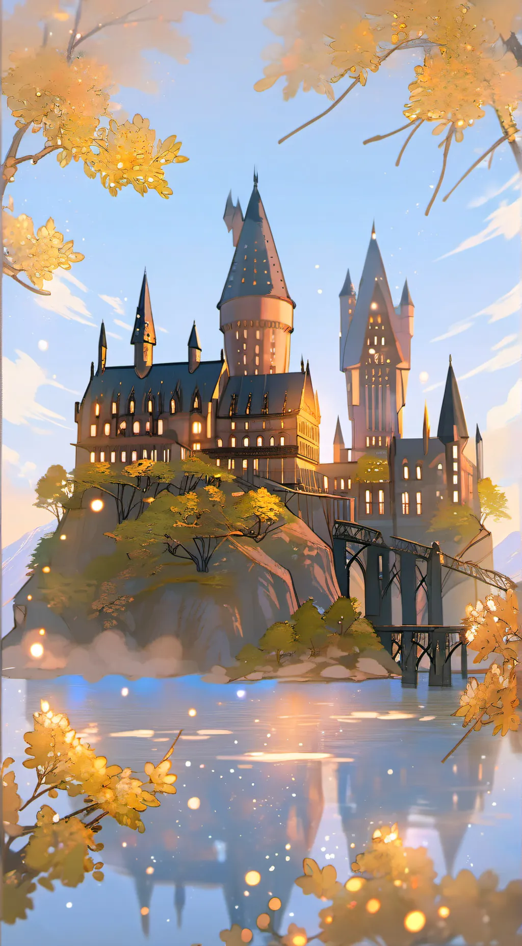 ai character: Hogwarts RPG background