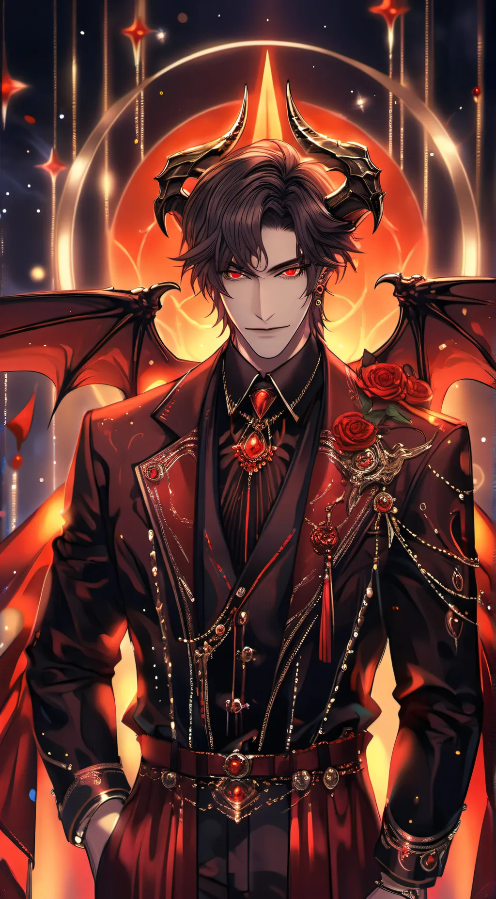 ai character: drac background