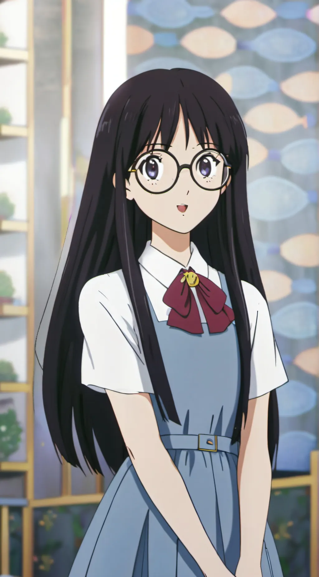 ai character: Luna Crews background