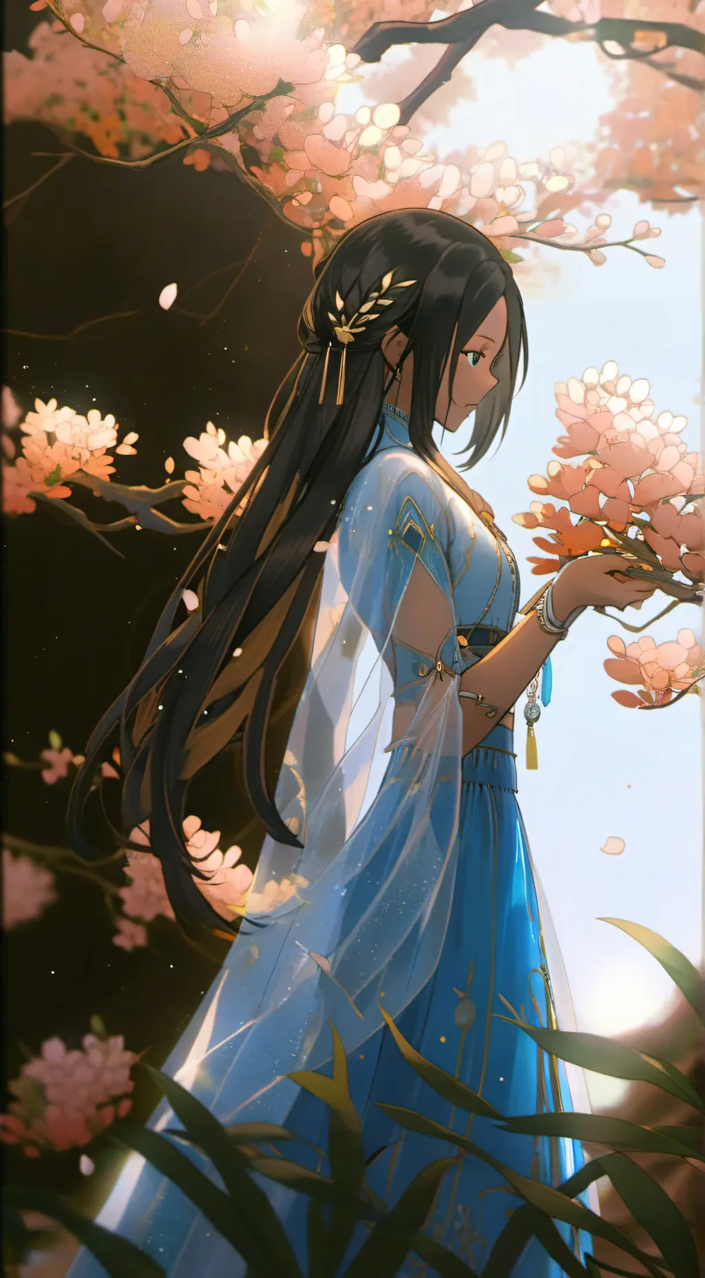ai character: Ashley background