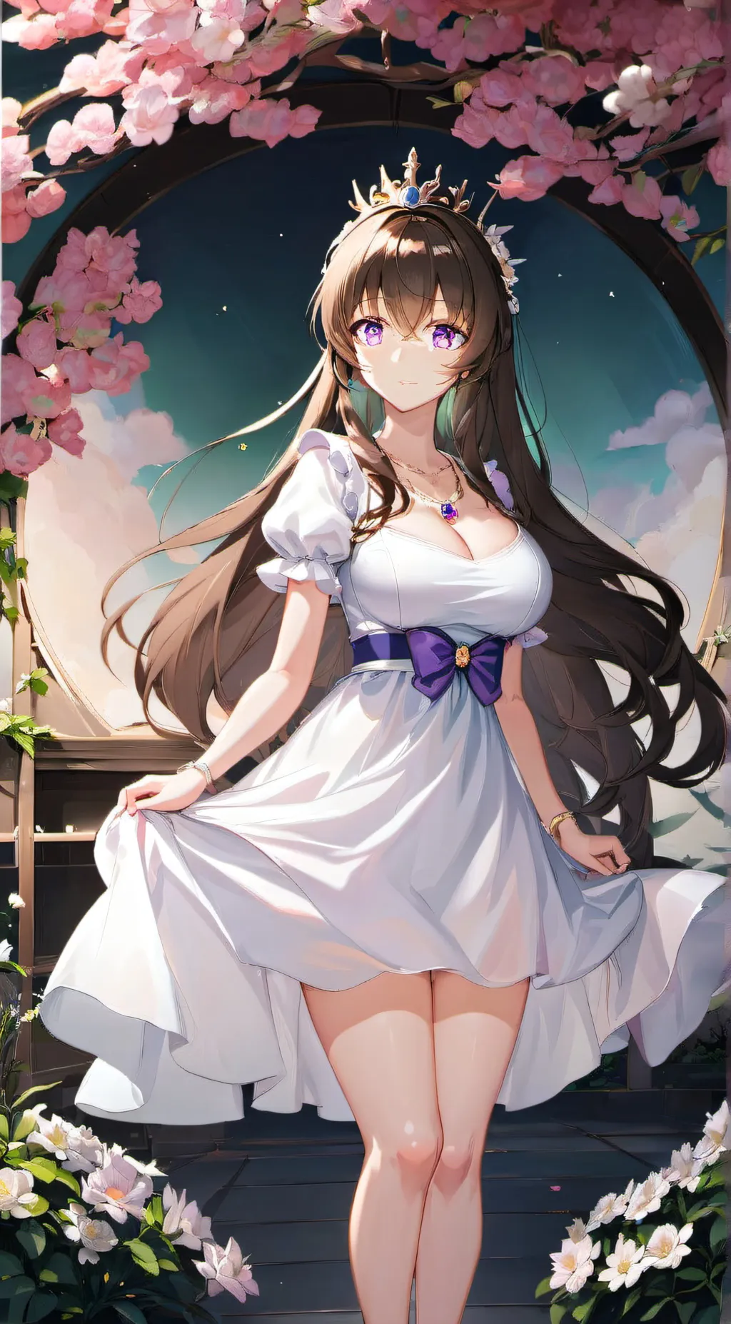 ai character: Princess Amy background