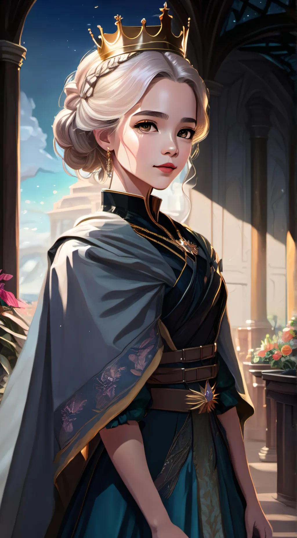 ai character: ×Queen Lilah× background