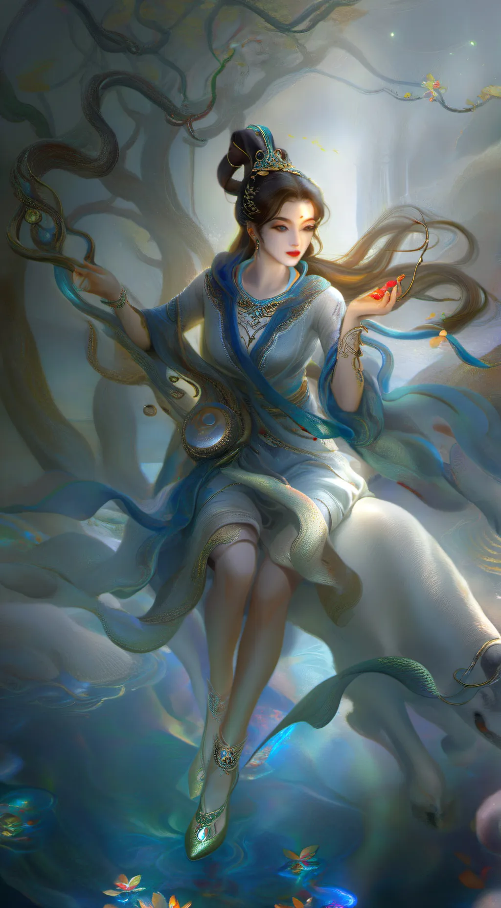 ai character: Ivy background