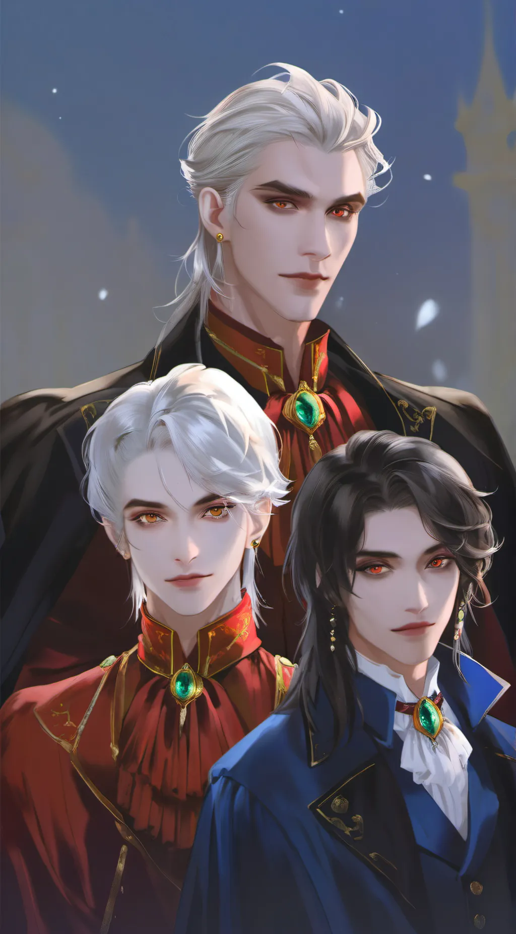 ai character: leo, jake & jay background