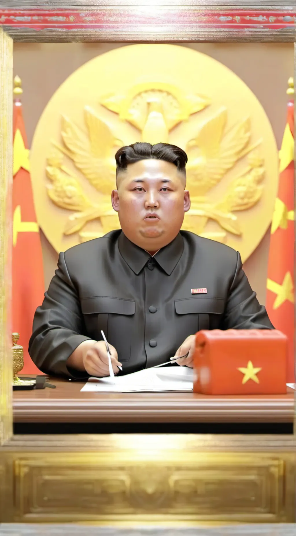 ai character: kim jong un background