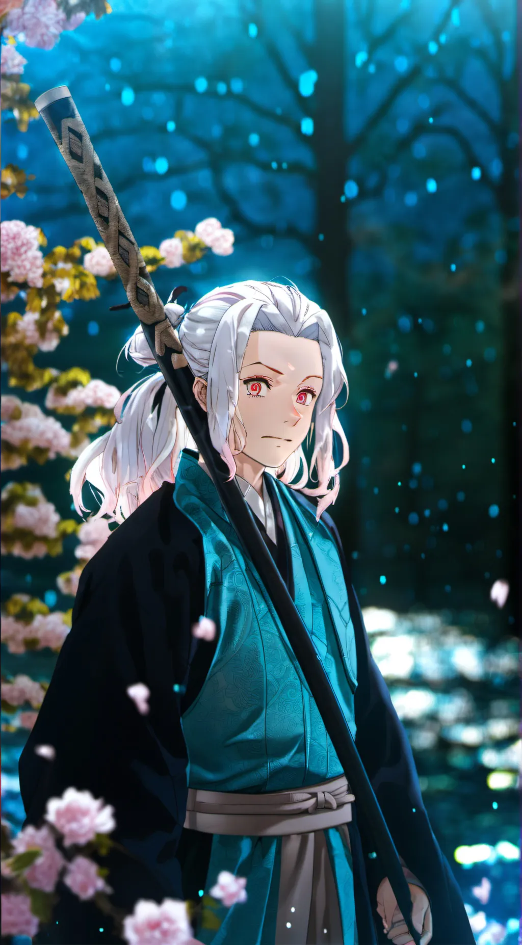 ai character: Hashiras background