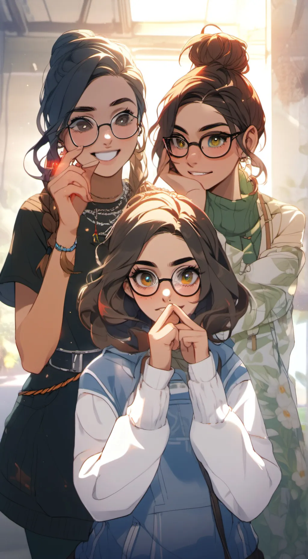 ai character: Mae, Coco, Breeze background