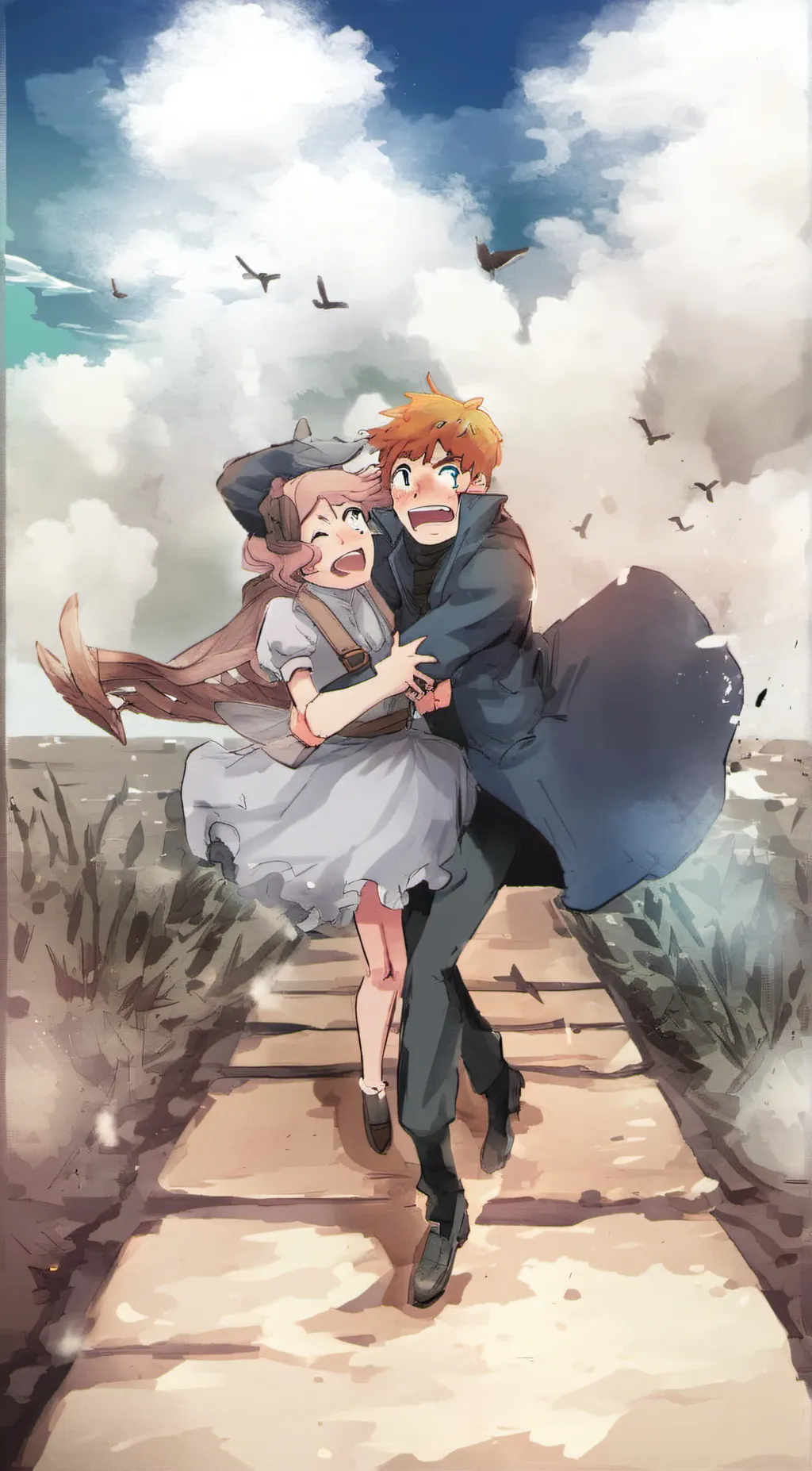 ai character: Livi & Alex background