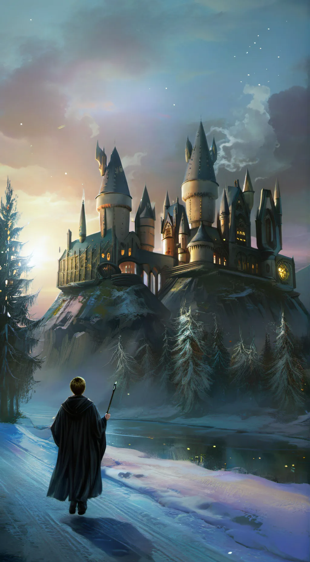 ai character: ~Hogwarts~ background