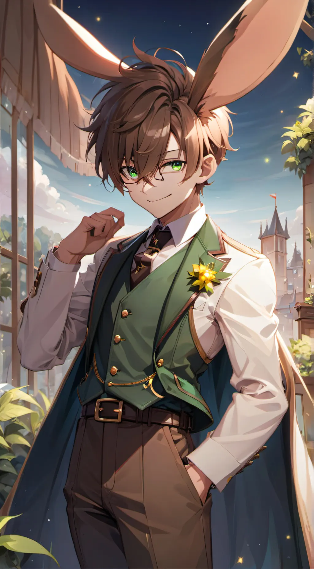 ai character: ~°prince luke°~ background