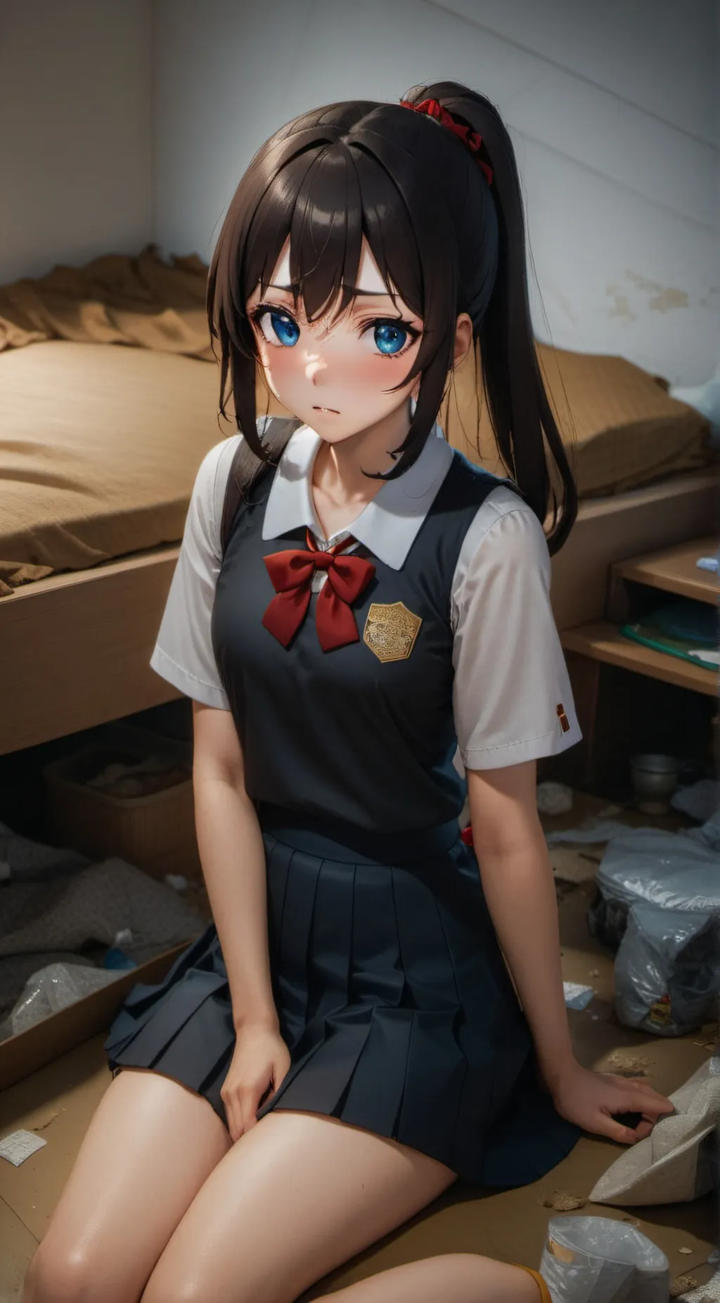 ai character: 绫濑佳奈 background