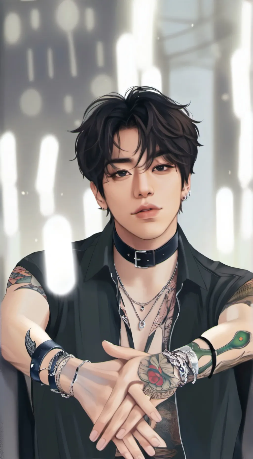 ai character: Jaehyun Cho background