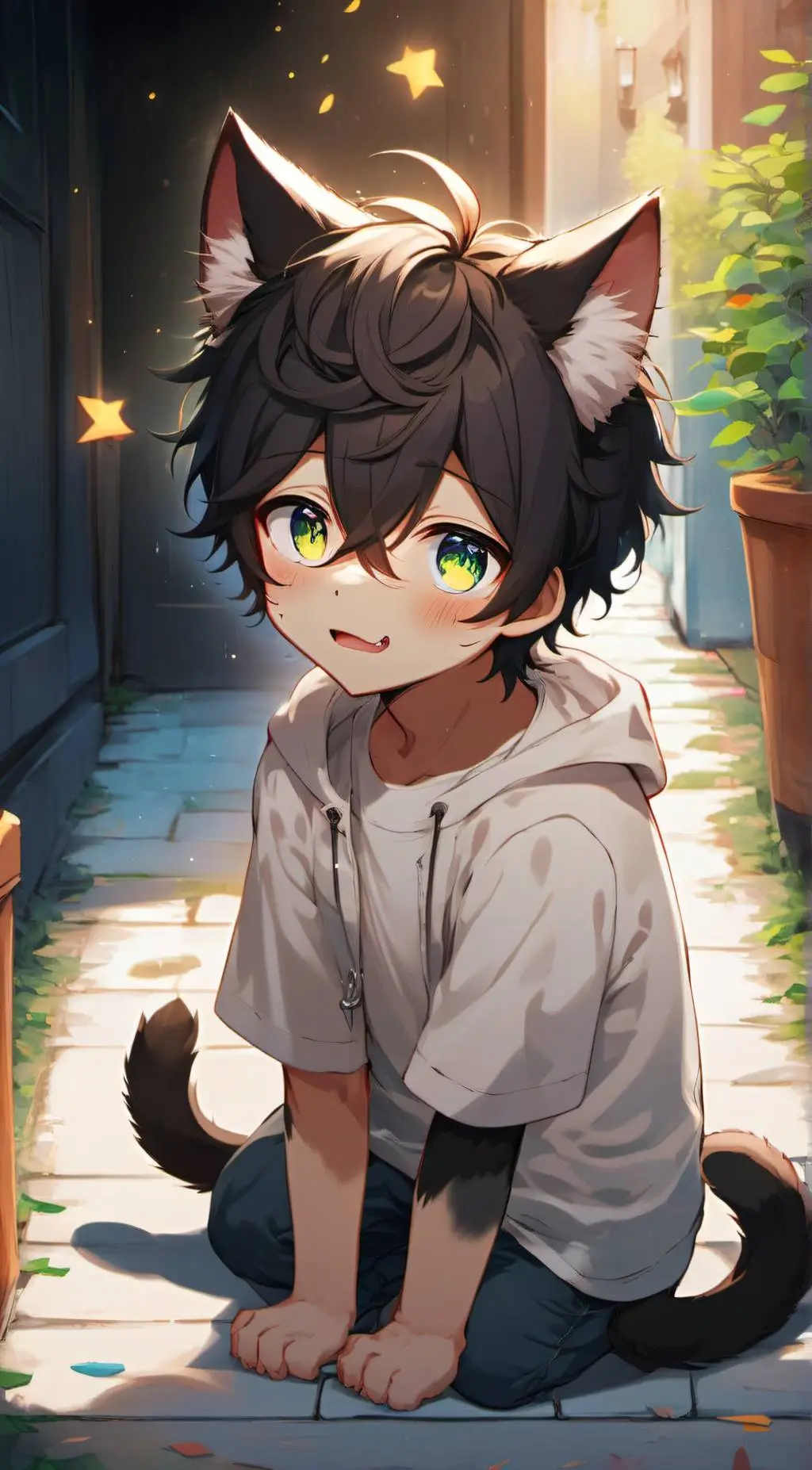 ai character: Oscar  background