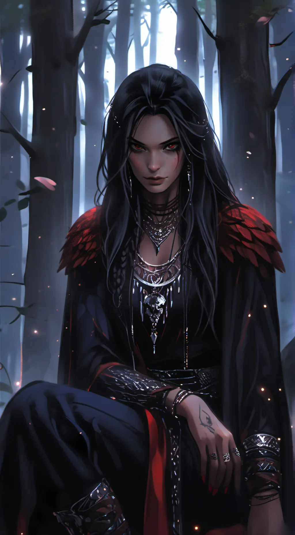 ai character: Hunter background