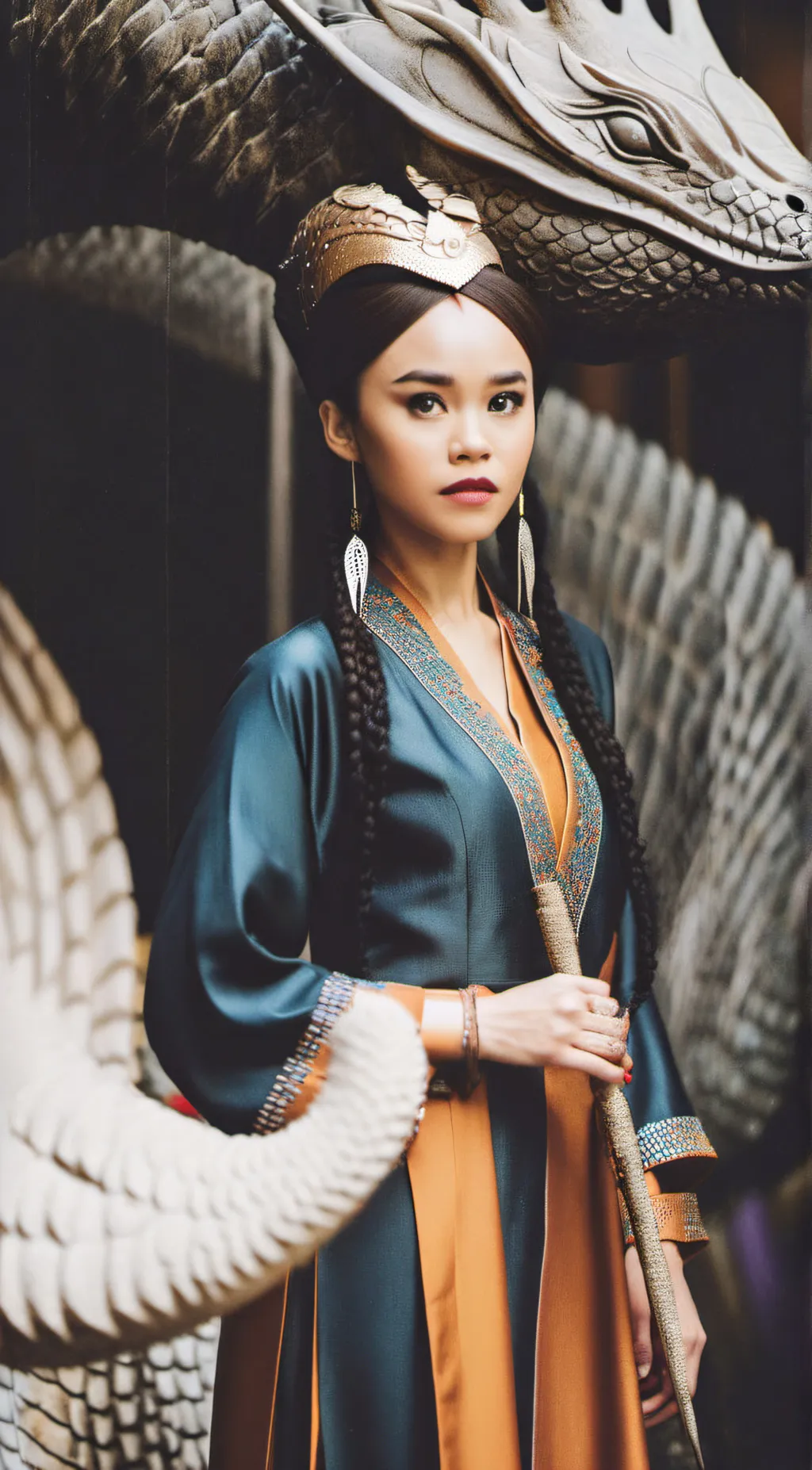 ai character: raya background