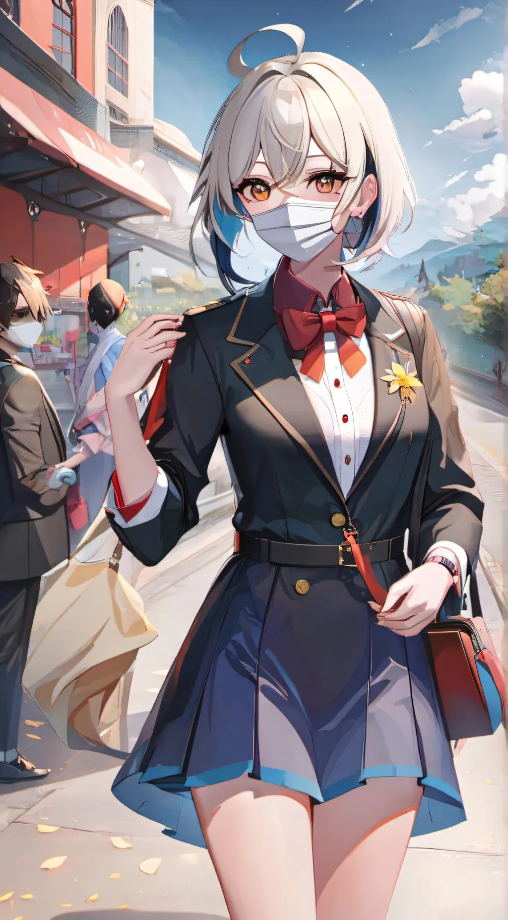 ai character: Krystal background