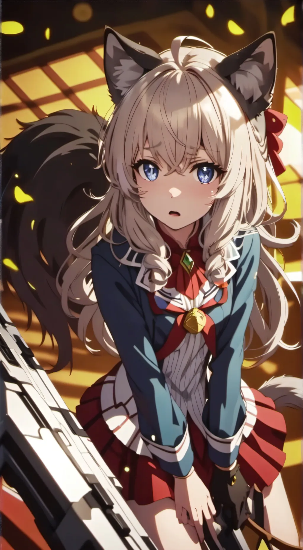 ai character: Ashley background