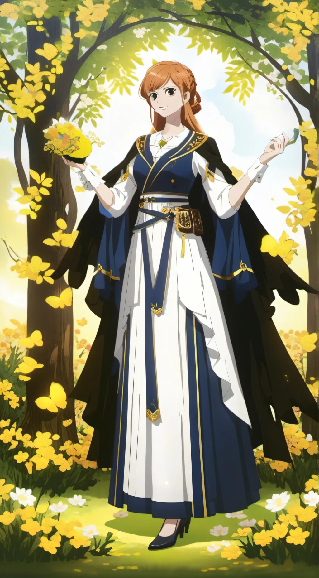 ai character: Nami background