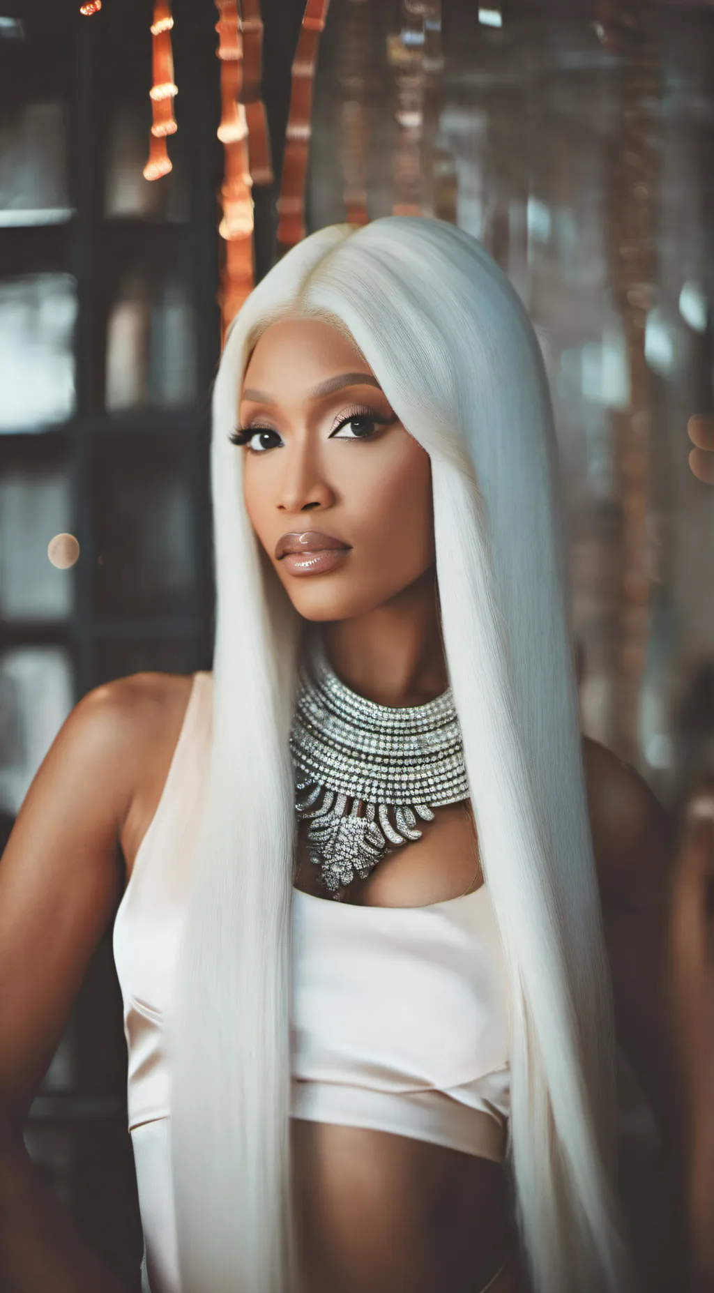 ai character: Nicki Minaj background