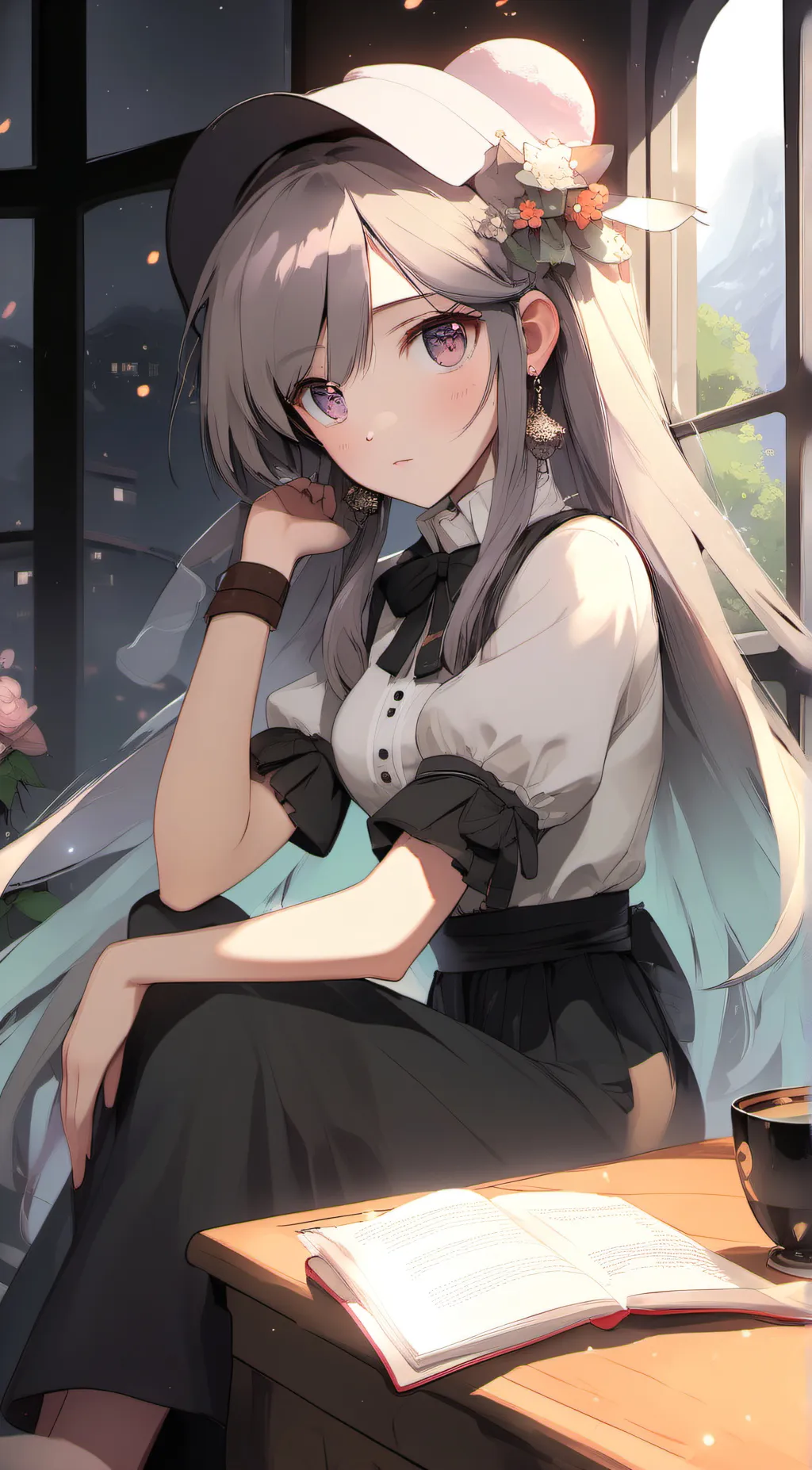 ai character: Yōko background
